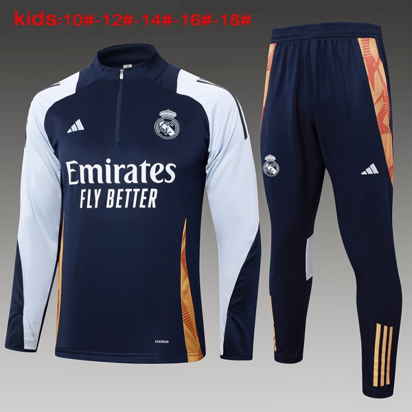 Niños Sudadera De Training Real Madrid 2024/25 Azul 5